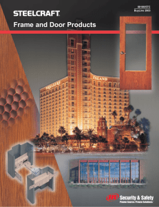 Frame and Door Products