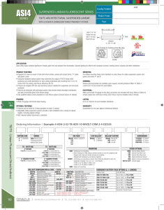 302 SERIES T8/T5 - Linear Fluorescent Direct/Indirect