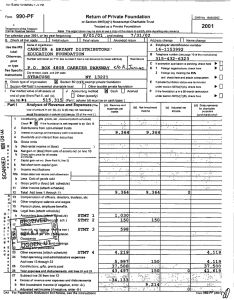 Form 990-PE Return of Private Foundation OMB No 154s.0052