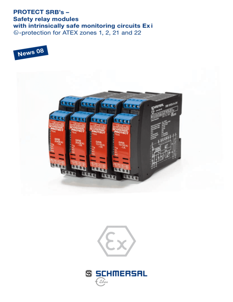 PROTECT SRB`s – Safety Relay Modules With Intrinsically Safe