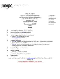 notice of a meeting transportation advisory committee mid