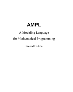 AMPL and the book
