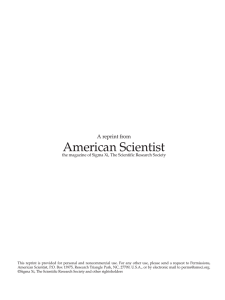 Making Headlines - American Scientist