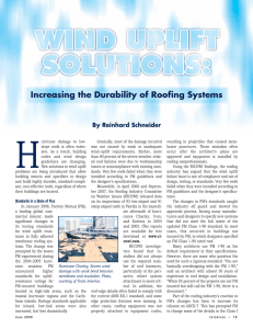 Wind Uplift Solutions: Increasing the Durability of Roofing Systems