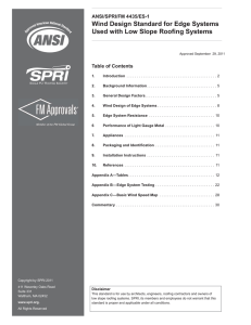 ANSI/SPRI/FM 4435/ES-1 Standard - Metal-Era