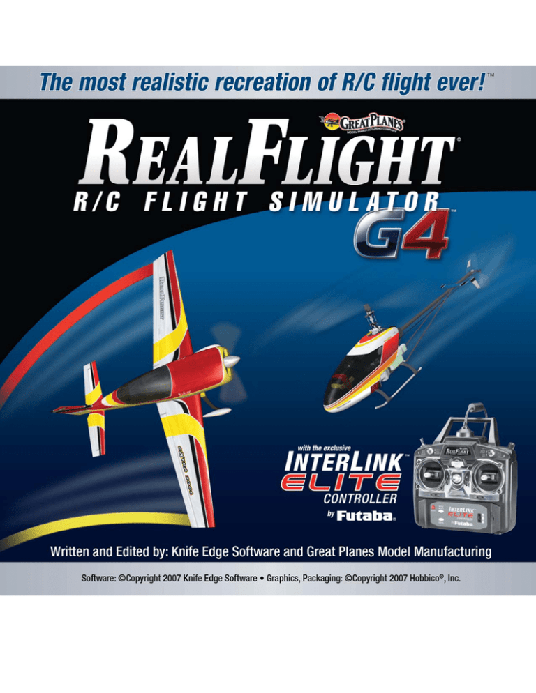 RealFlight G4 Manual