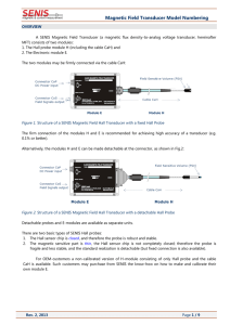 Magnetic Field Transducer Model Numbering