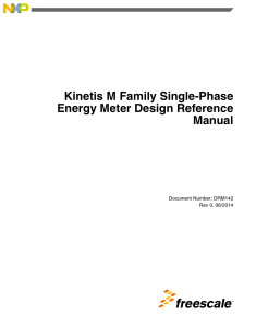 Kinetis M Family Single-Phase Design Reference Manual