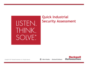 Quick Industrial Security Assessment