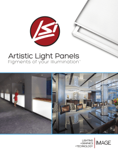 Artistic Light Panels