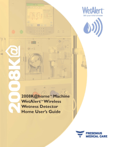 2008K@home Machine WetAlert Wireless