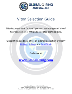 Viton Selection Guide - Global O