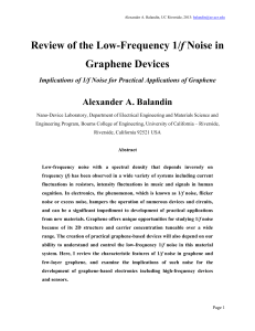 Review of the Low-Frequency 1/f Noise in Graphene