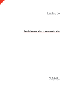 Practical considerations of accelerometer noise