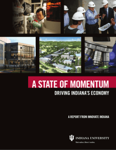 A STATE OF MOMENTUM - Innovate Indiana