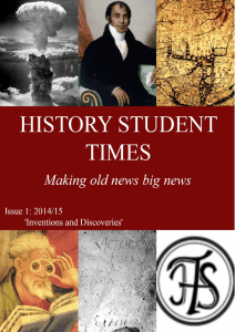 History Student Times October 2014