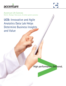 UCB: Innovative and Agile Analytics Data Lab Helps