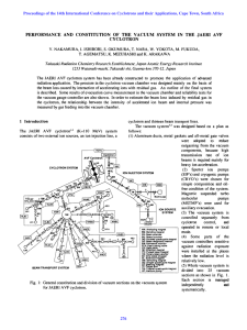 Performance and Constitution of the Vacuum System in the JAERI