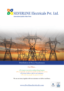 Brochure - Silverline Electricals