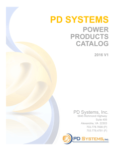 power unit - PD Systems