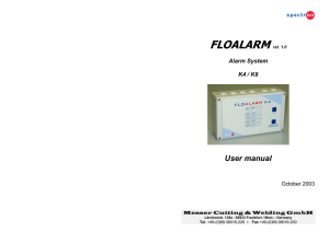 FLOALARM rel. 1.0