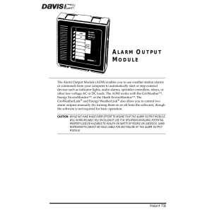 Alarm Output Module