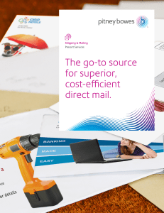 The go-to source for superior, cost-efficient direct mail.