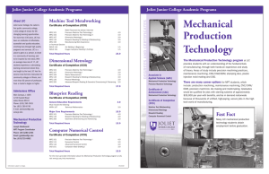 Mechanical Production Technology