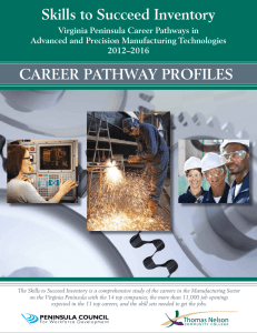 Career Pathway Profiles - Peninsula Council for Workforce