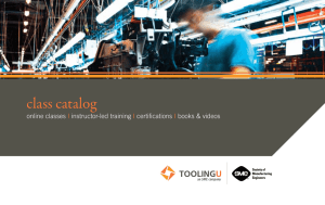 class catalog - Tooling U-SME