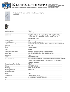 EES Spec Sheet - Elliott Electric Supply