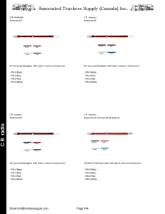C B Antennas - Associated Truckers Supply
