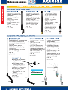 Shakespeare Antennas