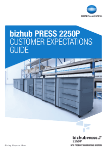 bizhub PRESS 2250P CUSTOMER - Konica