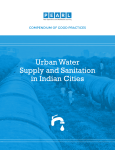 Urban Water Supply and Sanitation in Indian Cities - Pearl