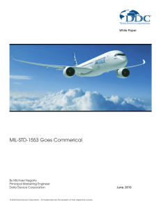 MIL-STD-1553 Goes Commercial
