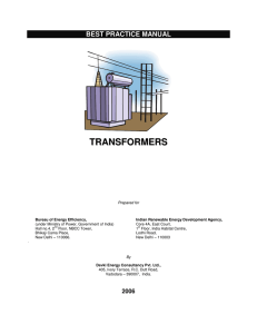 best practice manual-transformers