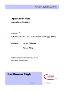 Flyback SMPS Discontinuous Conduction Mode