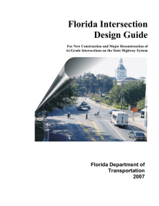 Florida Intersection Design Guide