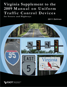 Signs - Virginia Department of Transportation
