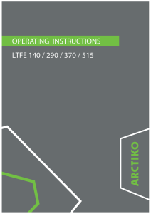 operating instructions ltfe 140 / 290 / 370 / 515
