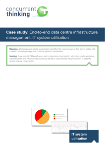 Case study: End-to-end data centre infrastructure management: IT