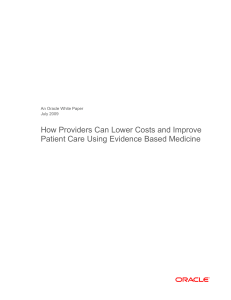 How Providers Can Lower Costs and Improve Patient Care