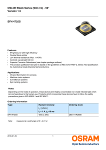 SFH 4725S - Osram Opto Semiconductors