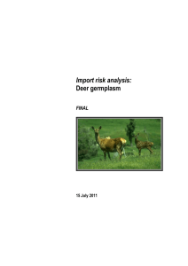 Import risk analysis - Ministry for Primary Industries