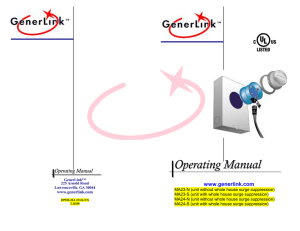 Generlink™ Operating Manual