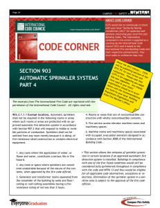 section 903 automatic sprinkler systems part 4