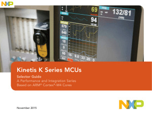 Kinetis K Series MCUs