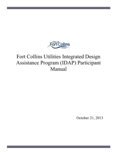 Fort Collins Utilities Integrated Design