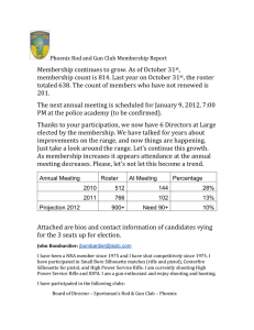 Membership Report, Oct 2011
